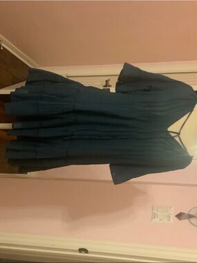 Sundance Dark Teal Textured Dress